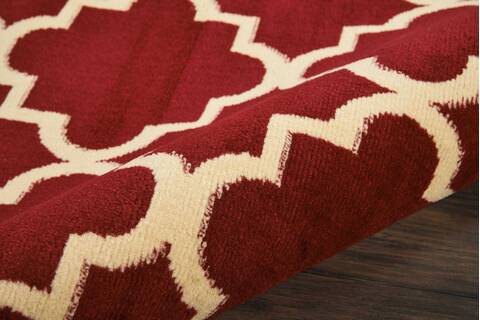 Nourison Grafix Red 710 X 910 Area Rug 805-113315 Image 2