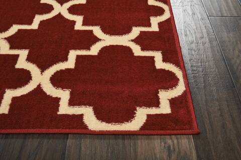 Nourison Grafix Red 710 X 910 Area Rug 805-113315 Image 4
