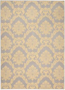 Nourison Grafix Grey Rectangle 5x7 ft Polypropylene Carpet 113316