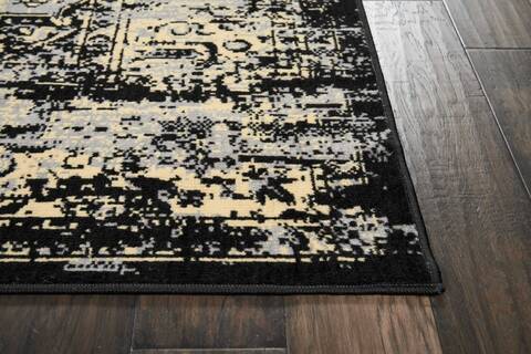 Nourison Grafix Black 710 X 910 Area Rug 805-113318 Image 5