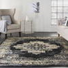Nourison Grafix Black 710 X 910 Area Rug 805-113318 Thumb 3