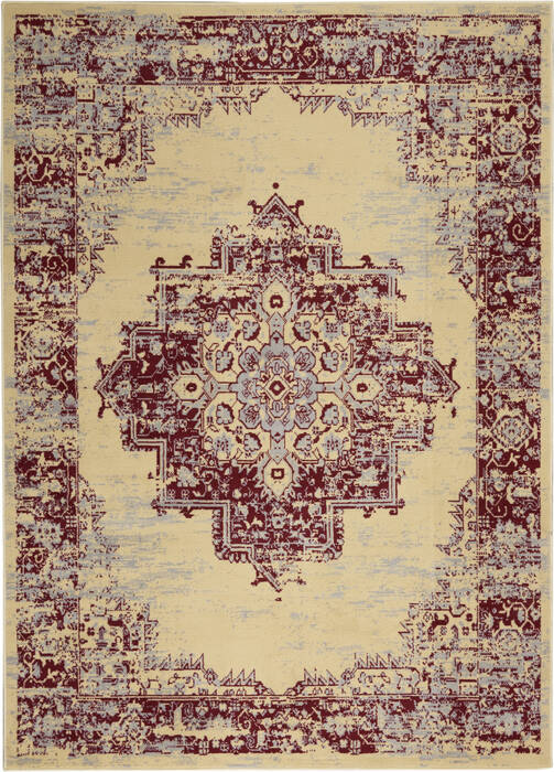 Nourison Grafix Beige 53 X 73 Area Rug 805-113320 Image 0