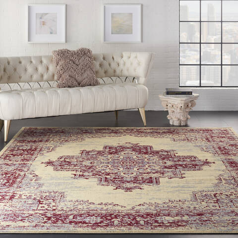 Nourison Grafix Beige 710 X 910 Area Rug 805-113321 Image 3