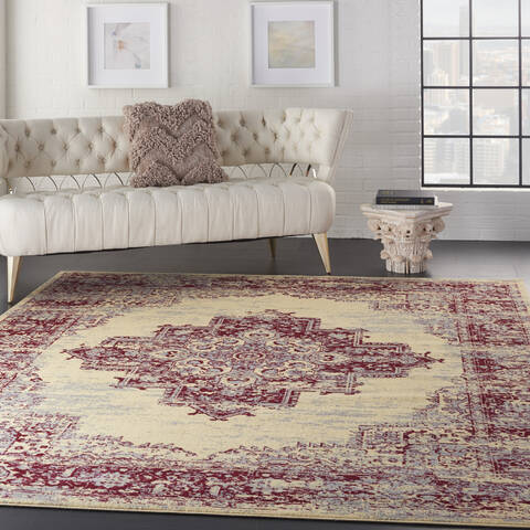 Nourison Grafix Beige 710 X 910 Area Rug 805-113321 Image 6