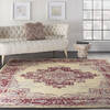 Nourison Grafix Beige 710 X 910 Area Rug 805-113321 Thumb 3