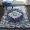 Nourison Grafix Blue 53 X 73 Area Rug  805-113322 Thumb 3