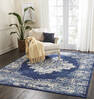 Nourison Grafix Blue 710 X 910 Area Rug  805-113323 Thumb 3