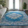 Nourison Grafix Blue 710 X 910 Area Rug  805-113331 Thumb 3