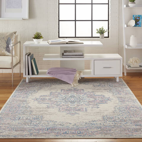 Nourison Grafix Beige 60 X 90 Area Rug 805-113336 Image 3