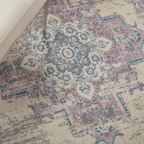 Nourison Grafix Beige 60 X 90 Area Rug 805-113336 Image 4