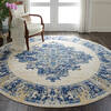 Nourison Grafix White Round 80 X 80 Area Rug 805-113338 Thumb 3