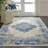 Nourison Grafix White 60 X 90 Area Rug 805-113340 Thumb 3