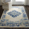 Nourison Grafix White 39 X 59 Area Rug 805-113341 Thumb 3