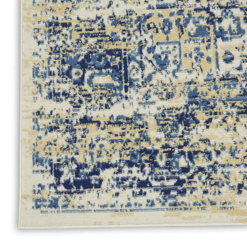 Nourison Grafix White 86 X 120 Area Rug 805-113342 Image 5