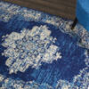 Nourison Grafix Blue 39 X 59 Area Rug 805-113343 Thumb 4
