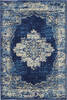 Nourison Grafix Blue 39 X 59 Area Rug  805-113343 Thumb 0