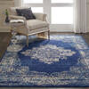 Nourison Grafix Blue 60 X 90 Area Rug  805-113344 Thumb 3