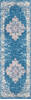 Nourison Grafix Blue Runner 22 X 76 Area Rug  805-113352 Thumb 0