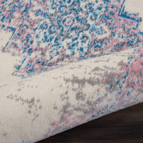 Nourison Grafix Beige Runner 22 X 76 Area Rug 805-113353 Image 2