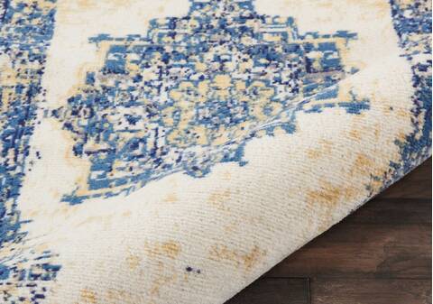 Nourison Grafix White Runner 23 X 76 Area Rug 805-113354 Image 2