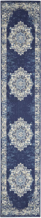 Nourison Grafix Blue Runner 23 X 76 Area Rug 805-113355 Image 0