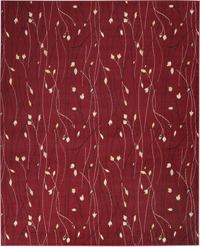 Nourison Grafix Red 7'10" X 9'10" Area Rug  805-113356