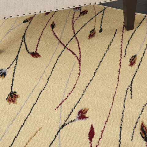 Nourison Grafix Beige 710 X 910 Area Rug 805-113358 Image 4