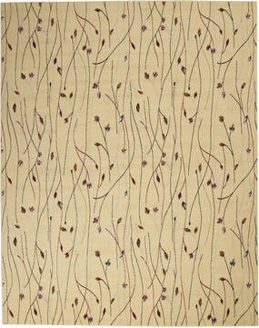 Nourison Grafix Beige Rectangle 8x10 ft Polypropylene Carpet 113358