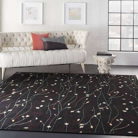 Nourison Grafix Black 710 X 910 Area Rug 805-113360 Image 6