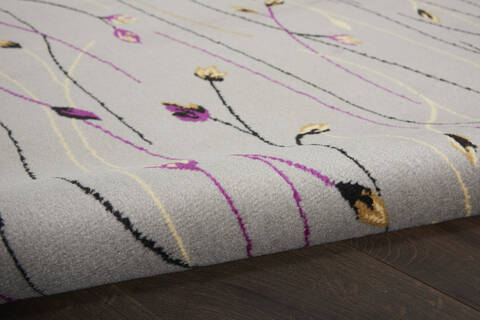 Nourison Grafix Grey 53 X 73 Area Rug 805-113361 Image 2