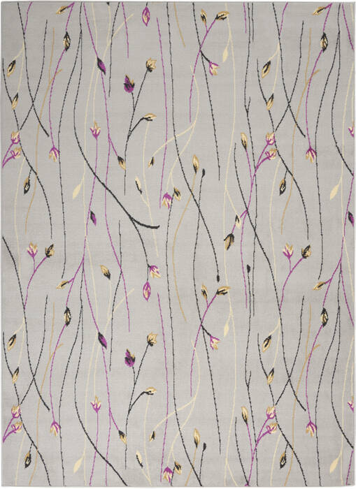 Nourison Grafix Grey 53 X 73 Area Rug 805-113361 Image 0