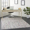 Nourison Grafix Grey 53 X 73 Area Rug  805-113361 Thumb 6