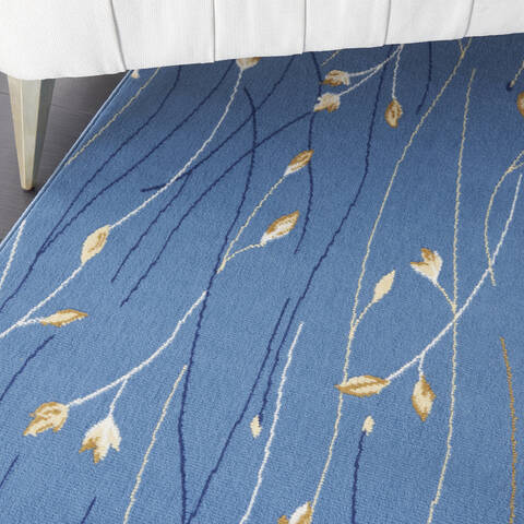 Nourison Grafix Blue 710 X 910 Area Rug 805-113365 Image 4