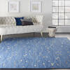 Nourison Grafix Blue 710 X 910 Area Rug  805-113365 Thumb 3