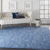 Nourison Grafix Blue 710 X 910 Area Rug 805-113365 Thumb 5