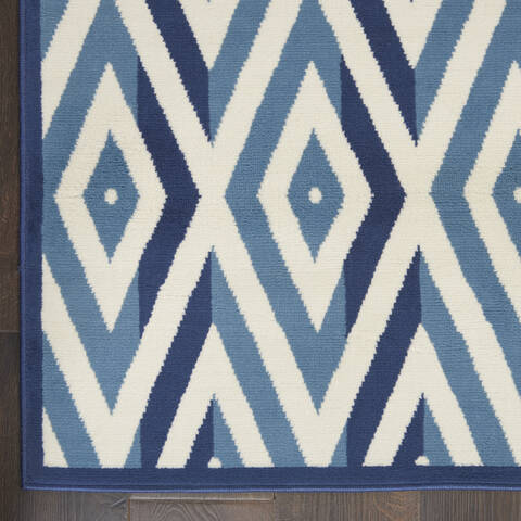Nourison Grafix White 53 X 73 Area Rug 805-113367 Image 1