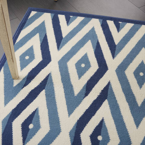Nourison Grafix White 53 X 73 Area Rug 805-113367 Image 4