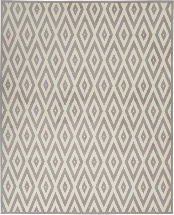 Nourison Grafix White 710 X 910 Area Rug 805-113370 Image 0