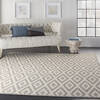 Nourison Grafix White 710 X 910 Area Rug  805-113370 Thumb 5