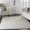 Nourison Grafix White 39 X 59 Area Rug 805-113373 Thumb 6