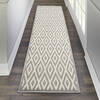 Nourison Grafix White Runner 23 X 76 Area Rug 805-113376 Thumb 3