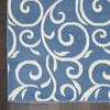 Nourison Grafix Blue 53 X 73 Area Rug 805-113377 Thumb 1