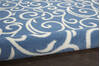 Nourison Grafix Blue 53 X 73 Area Rug  805-113377 Thumb 2