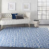 Nourison Grafix Blue 710 X 910 Area Rug 805-113378 Thumb 5