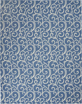 Nourison Grafix Blue 7'10" X 9'10" Area Rug  805-113378