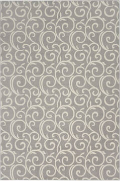 Nourison Grafix Grey 5'3" X 7'3" Area Rug  805-113379