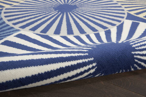 Nourison Grafix Blue 53 X 73 Area Rug 805-113386 Image 2