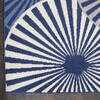 Nourison Grafix Blue 53 X 73 Area Rug 805-113386 Thumb 1