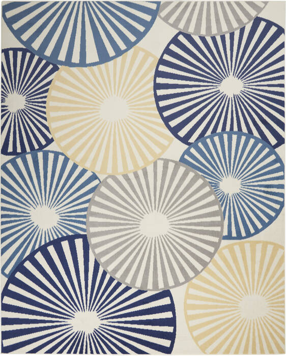 Nourison Grafix White 710 X 910 Area Rug 805-113389 Image 0