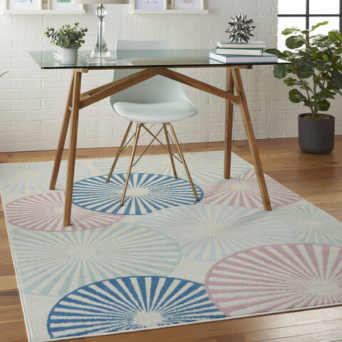 Nourison Grafix Multicolor 53 X 73 Area Rug 805-113390 Image 5